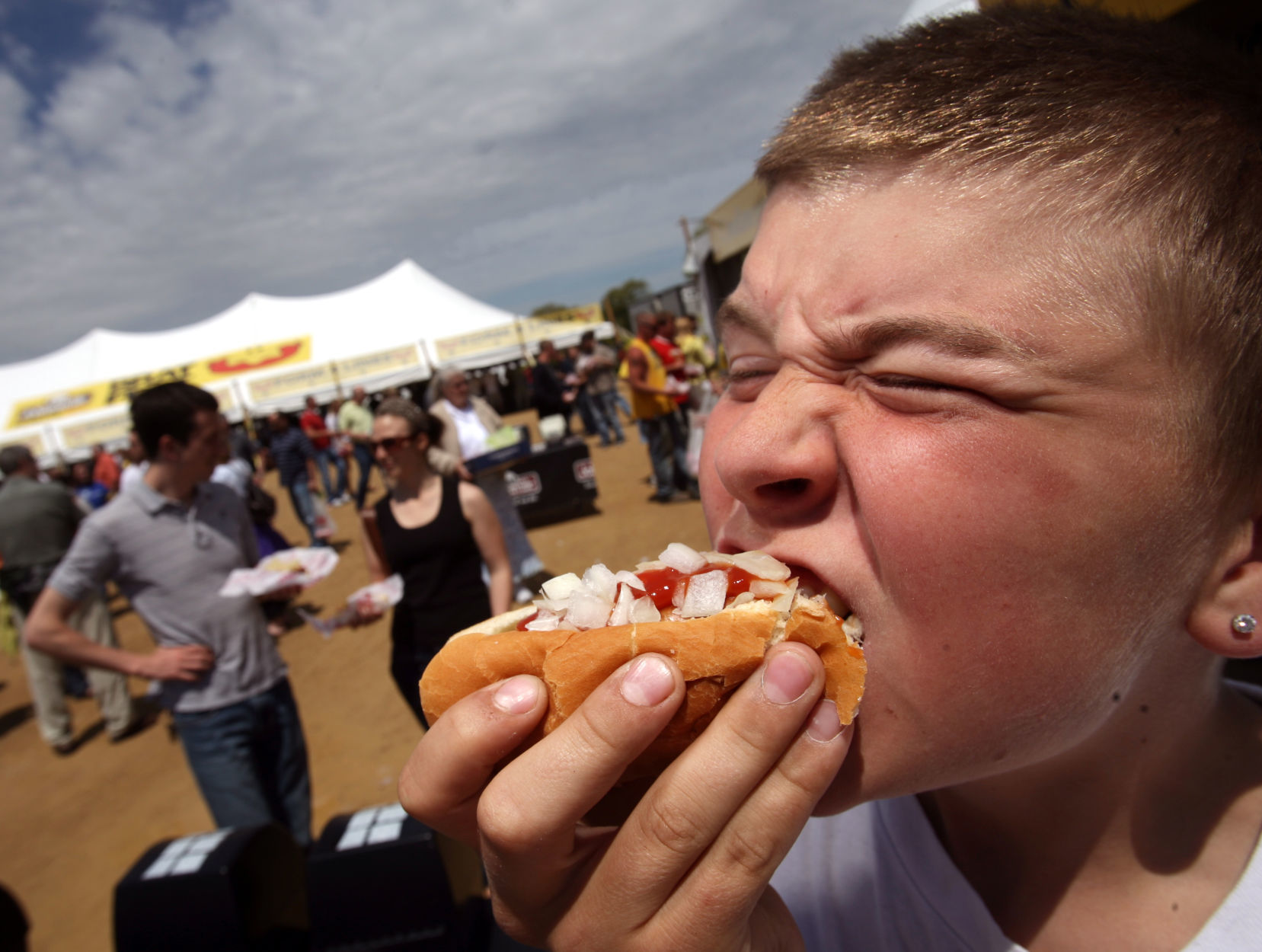 Chowing down, 2009